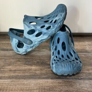 Merrell Hydro Moc Water Shoe Blue Marbled Unisex Mens 6.5 Womens 8